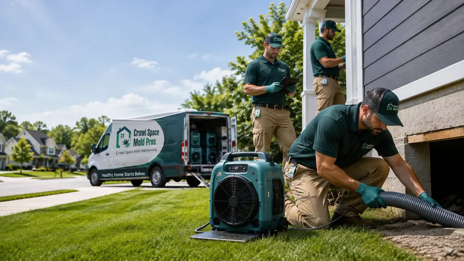 Crawl Space Mold Removal in Troutville, PA